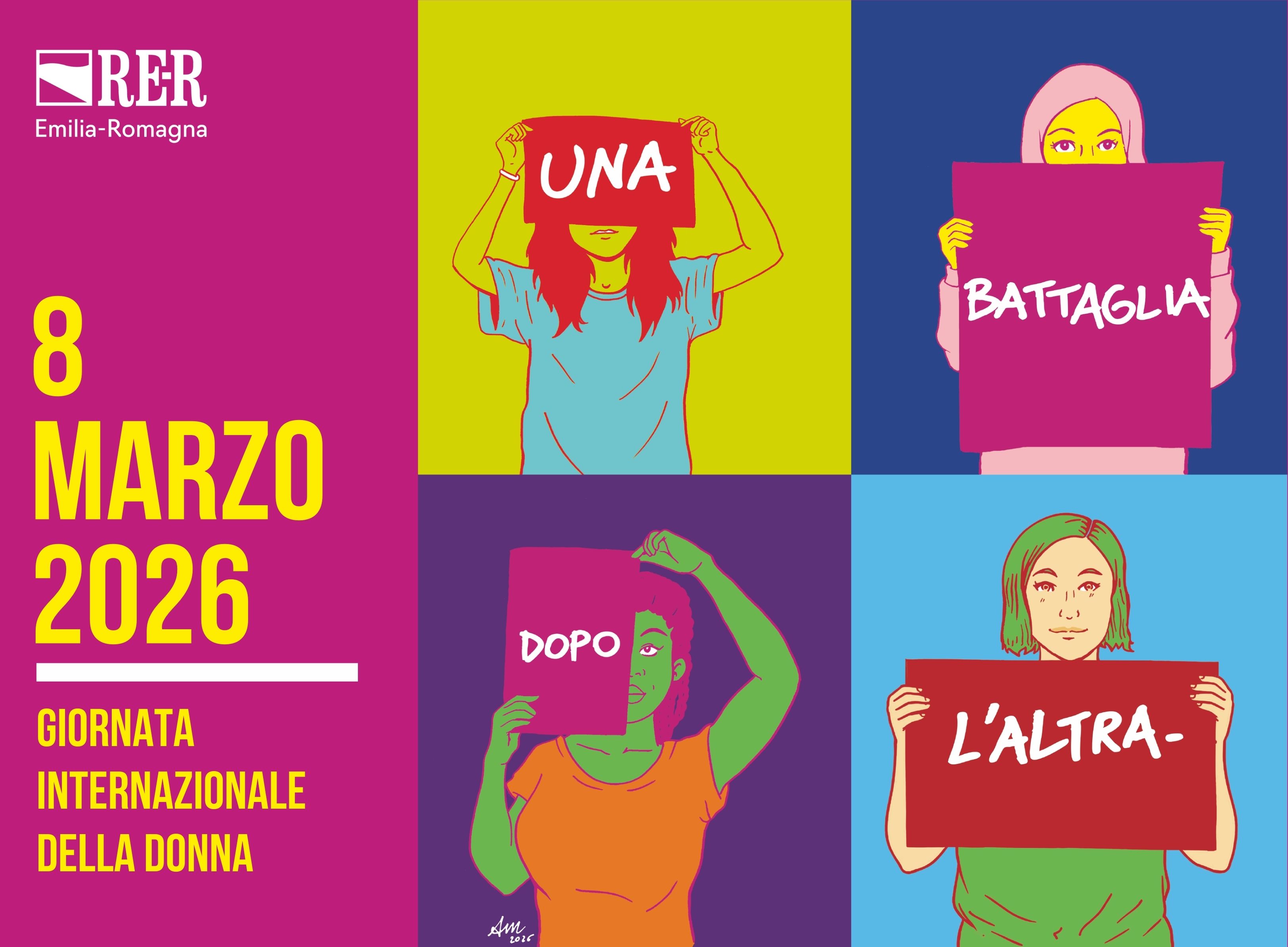 Vai alla pagina della campagna 2Una battaglia dopo l'altra" per l'8 marzo 2026